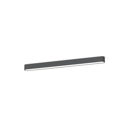 Stropní svítidlo SOFT 7533 Nowodvorski Graphite LED Tube T8 90x6 Modern