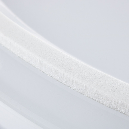 LED stropní koupelnový plafón 24W 3000-6500K White Round Diamond 39cm + dálkové ovládání