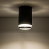 Plafond Oprawa Natrawkowa Sufitowa Lampa Ogrodowa Kinkiet E27 Graphite Vodotěsný IP44 ROCK PRO 10687 Nowodvorski