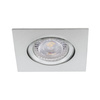 Halogenová bodová LED svítidla GU10 Square Hliník Teson Kanlux pro zápustnou montáž