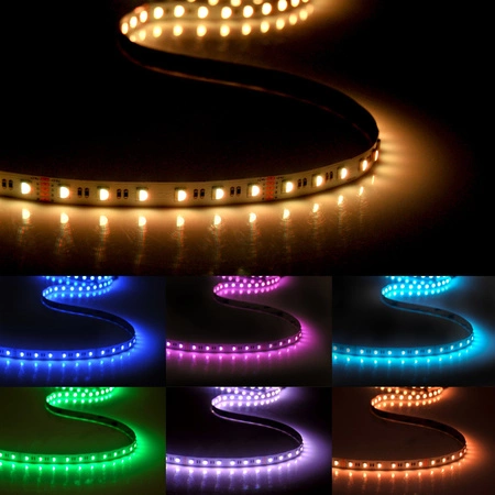 LED pásek RGBw 34W 1500lm 120° bílý stmívatelný Sanico Goldlux