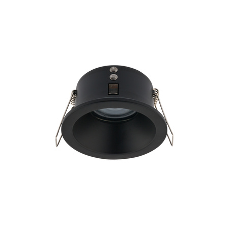 Zápustné LED koupelnové stropní svítidlo CHARLIE 8367 GU10 IP20/IP54 Black Nowodvorski
