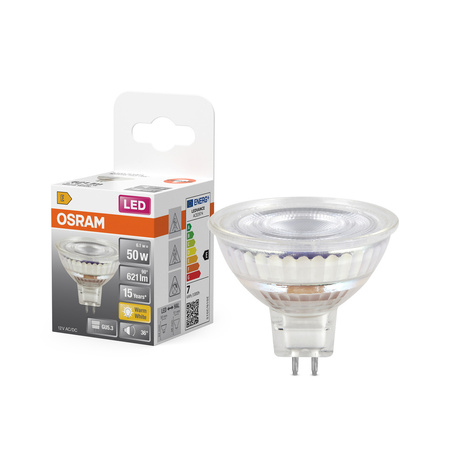 LED žárovka MR16 reflektor GU5.3 6,1W = 50W 621lm 4000K neutrální bílá 36° STAR CLASSIC Osram