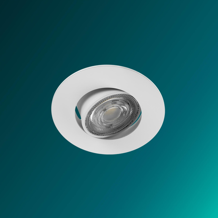 LED zapuštěná pod omítku 5W 500lm 2700K teplá pohyblivá kulatá bílá stmívatelná 3STEP SceneSwitch Cilantro Philips