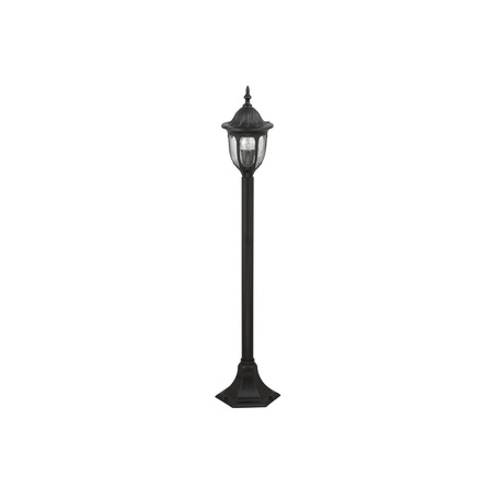 Venkovní LED zahradní lampa MILANO E27 IP43 Tyč 102 cm Černá RABALUX