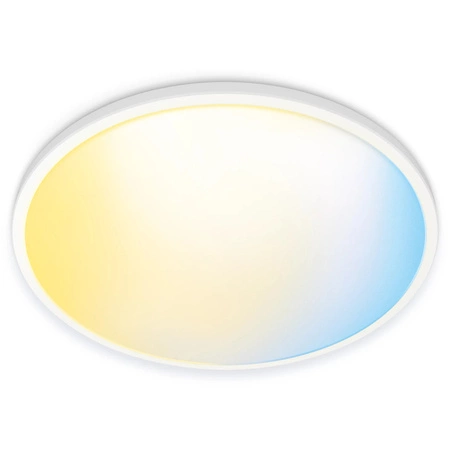 Plafond LED stropní svítidlo pro povrchovou montáž 16W CCT bílé kulaté SMART WiFi WiZ