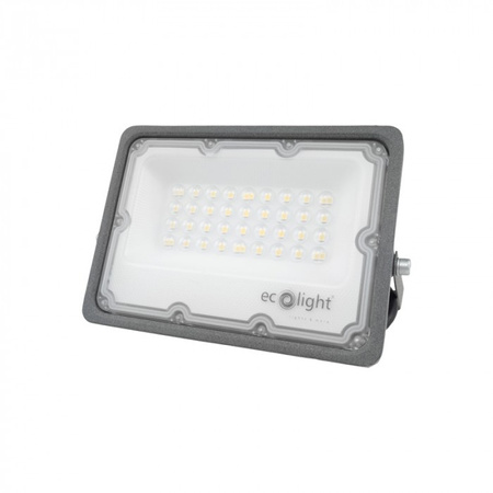 LED reflektor Reflektor 30W 3000lm 4000K Neutral IP65 Premium Line Ecolight