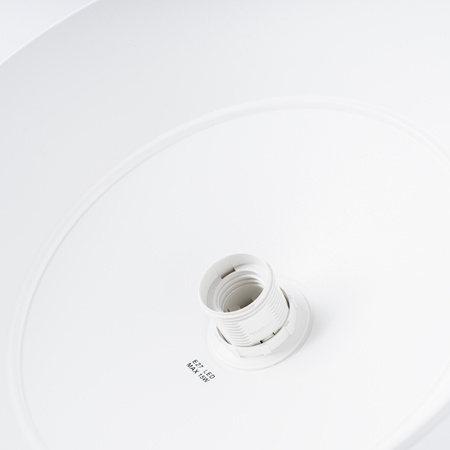 FANO E27 Bílá skandinávská závěsná stropní lampa SOLLUX