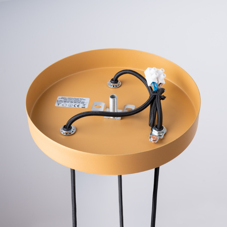 ARCHE Stropní závěsné svítidlo 3P 3xG9 zlaté Moderní SOLLUX