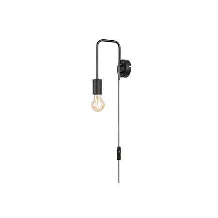 Nástěnné svítidlo E27 Black Industrial Manzur Rabalux