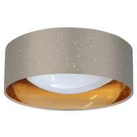 Plafond LED stropní svítidlo 18W 1850lm 4000K neutrální 120° bílá zlatá šedá Toulouse Sanico Goldlux