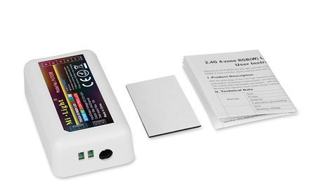 RGB+W 12/24V 10A Mi-Light Wi-Fi LED ovladač - FUT038