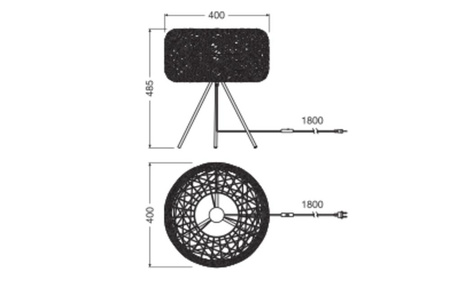 Stolní lampa Stolní svítidlo Stojací dekorativní E27 Béžová USB-C Dekor Ledvance