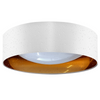 Plafond LED stropní svítidlo 24W 2600lm 4000K neutrální 120° bílá zlatá Toulouse Sanico Goldlux