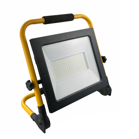 Přenosný reflektor LED 100W na stojanovém držáku neutrální bílá barva 4000K Silný