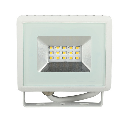 Reflektor LED 10W 850lm 4000K IP65 Bílá SMD VT-4011W V-TAC