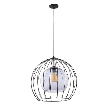 UNIVERSO BLACK Závěsné stropní svítidlo s převislým stínidlem Black Industrial E27 2552 TK Lighting