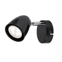 Nástěnné svítidlo LED GU10 Black Modern Perico Rabalux