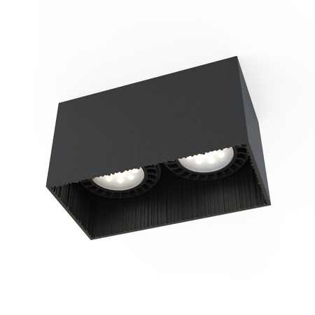 GROOVE 9316 Nowodvorski stropní svítidlo černé 2xGU10 Bodové povrchové moderní