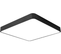 Stropní LED nástěnné svítidlo čtvercové svítidlo 2640lm 30W 4000K IP22 černá