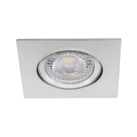 Halogenová bodová LED svítidla GU10 Square Hliník Teson Kanlux pro zápustnou montáž