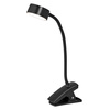 LED stolní lampa Clip nastavitelná 4,8 W 221lm CCT stmívatelná černá kancelářská linka Ledvance