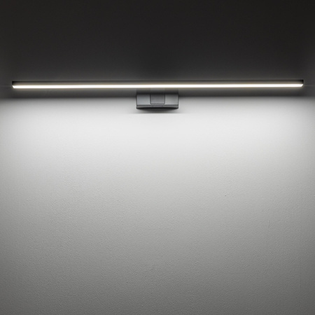 Nástěnné svítidlo LED 15W 1100lm 4000K Neutrální černá Vodotěsné Koupelna IP44 Moderní CEZANNE LED L 10678 Nowodvorski