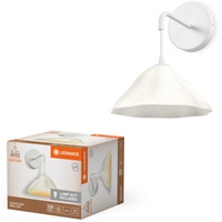 Dekorativní nástěnné svítidlo Nástěnná povrchová montáž E14 bílá Dekor Ledvance