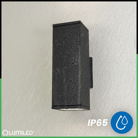 Zahradní nástěnná lampa GU10, IP65 AKANTE LUMILED