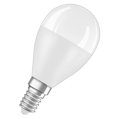 LED žárovka P47 kapka E14 7,5W = 60W 806lm 2700K teplá bílá 200° PCR LAMPS Osram