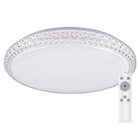 LED stropní svítidlo Irina 36W 1980lm 50cm GOLDLUX (Polux) + dálkový ovladač