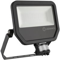 LED reflektor 50W 5500lm 3000K IP65 černý se senzorem pohybu a soumraku LEDVANCE Floodlight