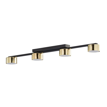 DALLAS GOLD/BLACK SURFACE SURFACE LAMP Black/Gold Modern 4xGX53 6095 TK Lighting