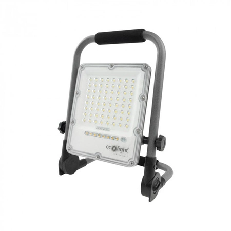 LED reflektor Halogenový akumulátor 30W 5000K 900lm IP65 Ecolight