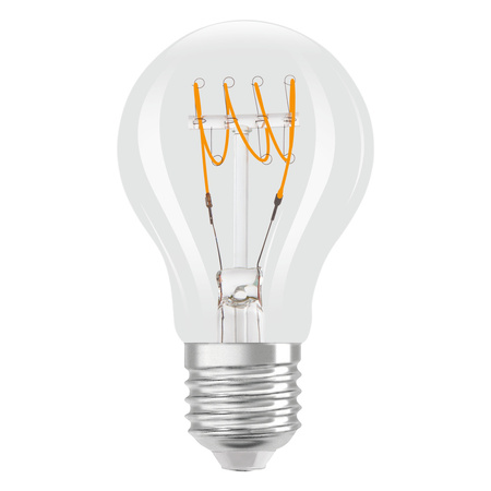 Dekorativní LED žárovka A60 E27 4,8W = 40W 470lm 2700K teplá bílá 320° Filament Dimmable Vintage 1906 Osram