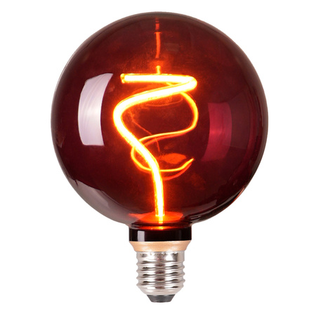 LED žárovka G125 E27 4W 60lm 1800K Warm 320° Dekorativní DECOVINTAGE Sanico Goldlux