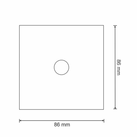Dotykový spínač s kondenzátorem černý Tuya Smart WiFi Sanico Goldlux