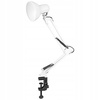 Kreslící stolní lampa E27 Školní noční světlo Clip On/Off Switch White Lena Masterled