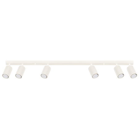 Bodové reflektorové stropní svítidlo Tuba 6x GU10 Beige Carbon Deep Space SL.1604 Sollux
