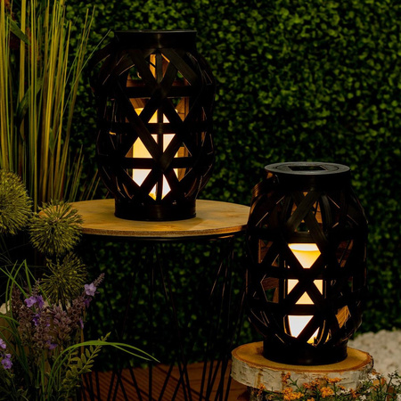 LED solární lucerna Lantern Flame