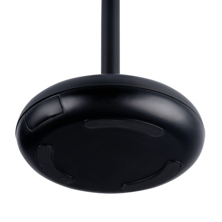 Stolní stolní lampa Školní kancelářská noční lampa Nastavitelná LED 1,7W 140lm 3000K Teplá černá IP44 Dobíjecí Fluxy Kanlux