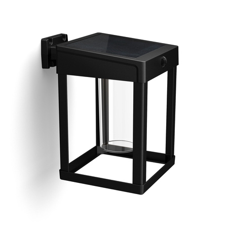 LED solární nástěnná lampa CAMILL 1,4W 3000K IP44 Soumrakový senzor PHILIPS