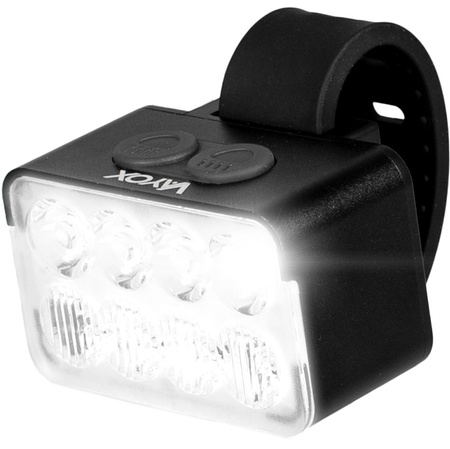 Přední svítilna na kolo 8xLED USB-C 10 režimů 900lm IPX6 VAYOX