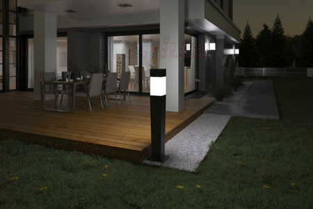 Venkovní stožáry LED E27 IP54 Ground Graphite INVO KANLUX