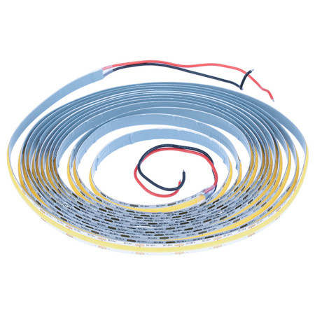 LED pásek COB, 12V 50W 1920LED Studená bílá 8mm 5m LUMILED