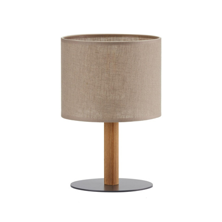 VAIO NATURE Stolní lampa na noční stolek Stínidlo béžové a černé Classic E27 5192 TK Lighting