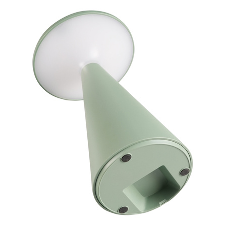 Venkovní dekorativní stolní lampa LED 1,8 W 160 lm 2700K teplá zelená IP44 stmívatelná Paros Sanico Goldlux