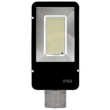 LED solární pouliční lampa 800W 6500K Lucerna s držákem a dálkovým ovládáním