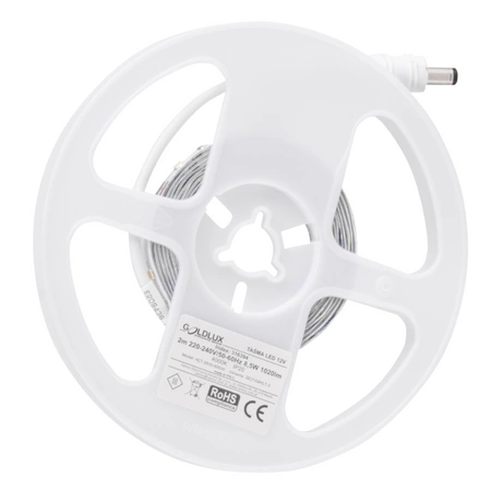 LED pásek se senzorem pohybu a soumraku 8,5 W 1020 lm 4000K neutrální 220-240 V bílý 2 m Sanico Goldlux