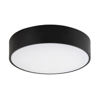 LED zahradní venkovní stropní svítidlo TARTU IP44 18W kruhové stropní svítidlo černobílé RABALUX